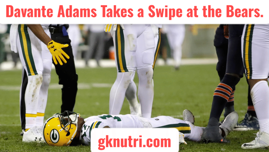 Davante Adams Takes a Swipe at the Bears